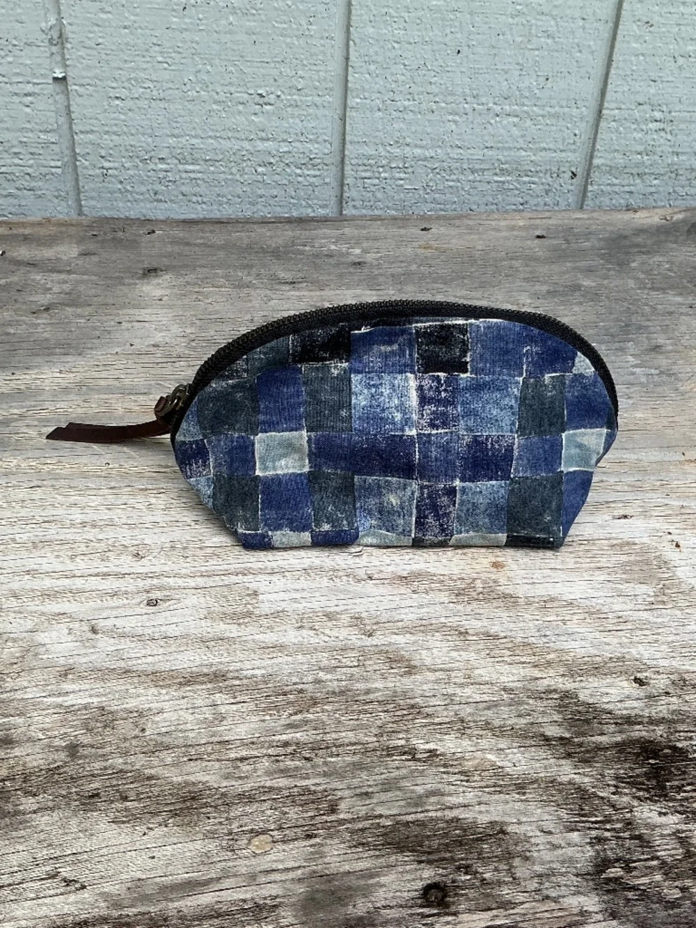 NEW bookhou POUCH bag linen + canvas - Picture 2 of 3